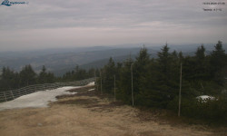 Lysá hora, pohled na západ