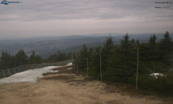 Lysá hora, pohled na západ