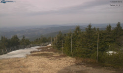 Lysá hora, pohled na západ