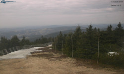 Lysá hora, pohled na západ