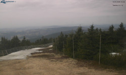 Lysá hora, pohled na západ