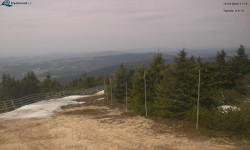 Lysá hora, pohled na západ