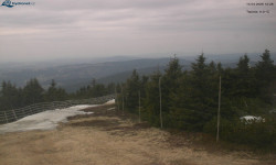 Lysá hora, pohled na západ