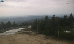 Lysá hora, pohled na západ