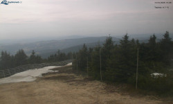 Lysá hora, pohled na západ