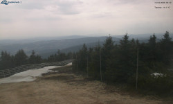 Lysá hora, pohled na západ