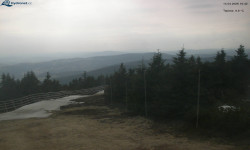 Lysá hora, pohled na západ