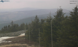 Lysá hora, pohled na západ