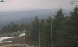 Lysá hora, pohled na západ