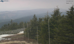 Lysá hora, pohled na západ