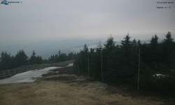 Lysá hora, pohled na západ