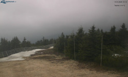 Lysá hora, pohled na západ