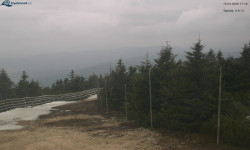 Lysá hora, pohled na západ