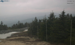 Lysá hora, pohled na západ