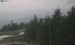 Lysá hora, pohled na západ