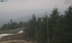 Lysá hora, pohled na západ