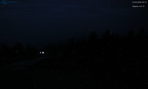 Město Rokytnice nad Jizerou - Lysá hora, pohled na západ - 16.4.2026 v 05:15 Město Rokytnice nad Jizerou - Lysá hora, pohled na západ - 16.4.2026 v 05:15