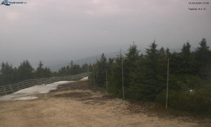 Město Rokytnice nad Jizerou - Lysá hora, pohled na západ - 16.4.2026 v 13:45 Město Rokytnice nad Jizerou - Lysá hora, pohled na západ - 16.4.2026 v 13:45