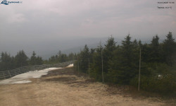 Lysá hora, pohled na západ