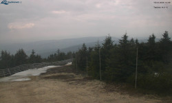 Lysá hora, pohled na západ