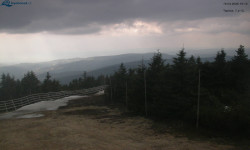 Lysá hora, pohled na západ