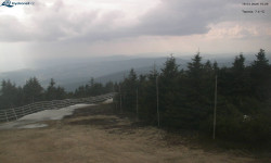 Lysá hora, pohled na západ