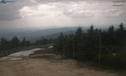 Lysá hora, pohled na západ