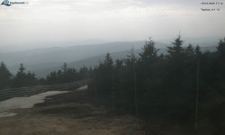 Lysá hora, pohled na západ