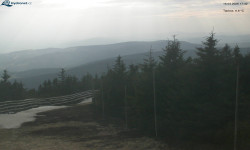 Lysá hora, pohled na západ