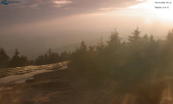 Lysá hora, pohled na západ