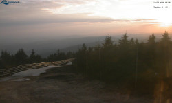 Lysá hora, pohled na západ