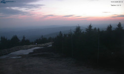 Lysá hora, pohled na západ