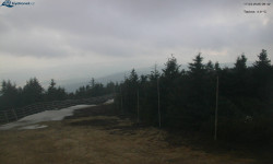 Lysá hora, pohled na západ