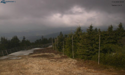 Lysá hora, pohled na západ