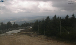 Lysá hora, pohled na západ