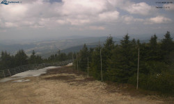 Lysá hora, pohled na západ