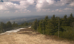 Lysá hora, pohled na západ