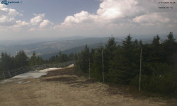 Lysá hora, pohled na západ