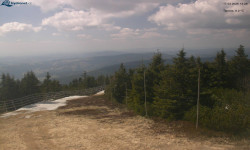 Lysá hora, pohled na západ