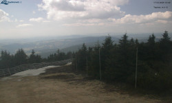 Lysá hora, pohled na západ