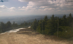 Lysá hora, pohled na západ