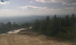 Lysá hora, pohled na západ