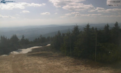 Lysá hora, pohled na západ