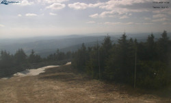 Lysá hora, pohled na západ