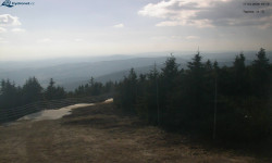 Lysá hora, pohled na západ