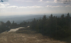 Lysá hora, pohled na západ