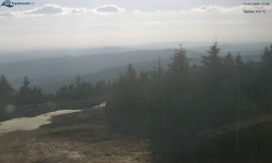 Lysá hora, pohled na západ