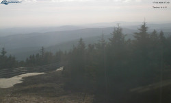 Lysá hora, pohled na západ