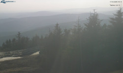 Lysá hora, pohled na západ