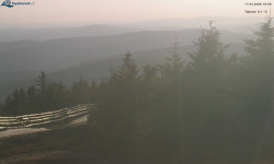 Lysá hora, pohled na západ